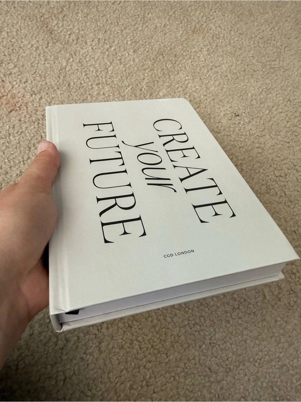 CREATE your FUTURE Hardcover Planner - White